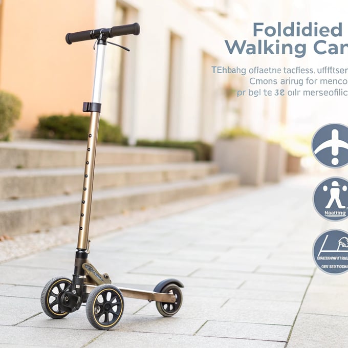 This Foldable Walking Aid Is Replacing Traditional Canes